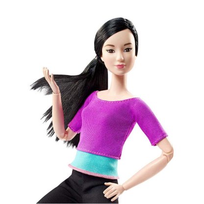 Barbie Yoga Sonsuz Hareket Bebeği DHL84 - Görsel 4