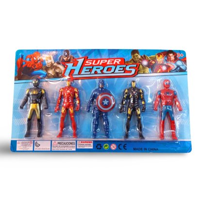 Süper Kahraman Avengers 5'li Figür Seti